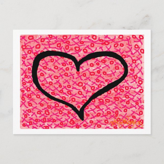 postal de "Amor" (Anverso)