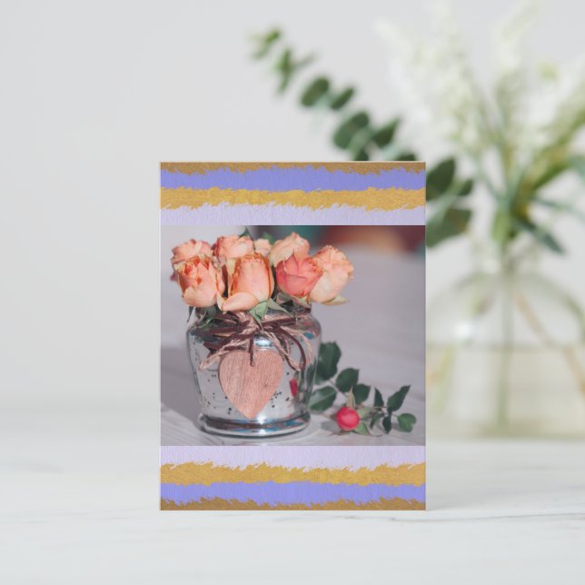 Postal de amor (Anverso de pie)