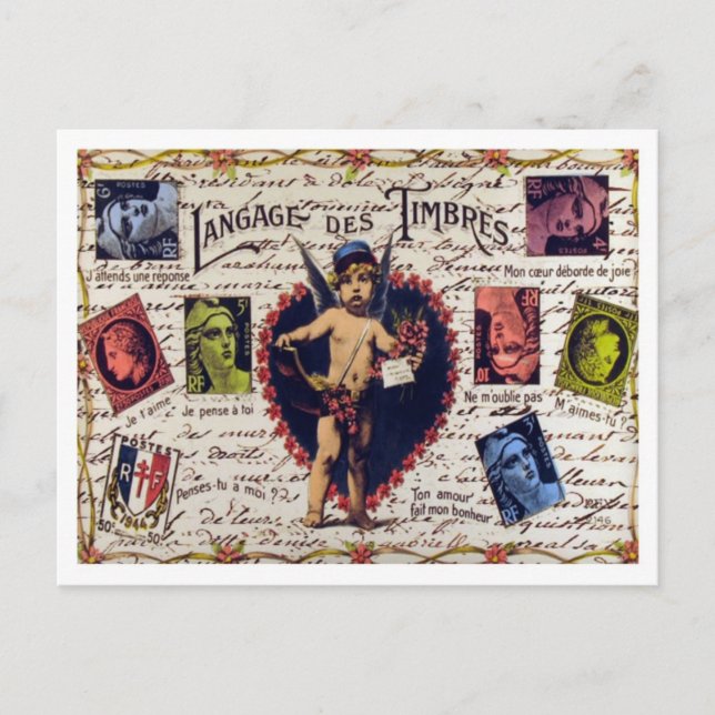 postal de AMOR A LA VENTAJA (Anverso)