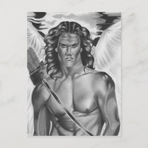 Postal de amor de Eros Angel