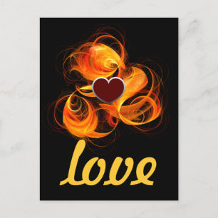 Postal de amor de Fireball