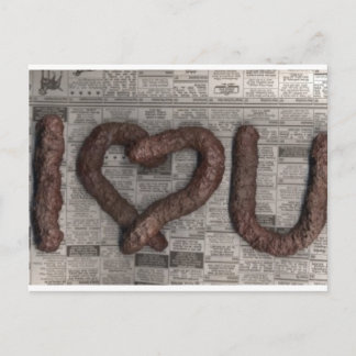 Postal de amor de popa