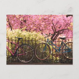 Postal de amor en bicicleta