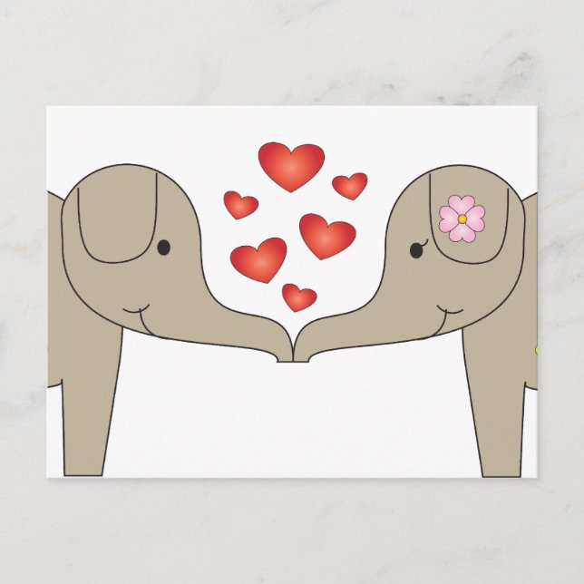 Postal de amor grande (Anverso)