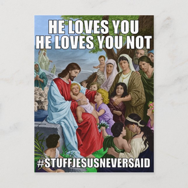 Postal de amor incambiable (SJNS) (Anverso)