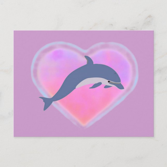 Postal de amor para delfines (Anverso)