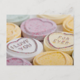 Postal de amor para siempre cardíacas
