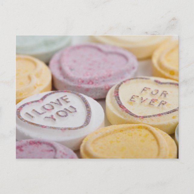 Postal de amor para siempre cardíacas (Anverso)