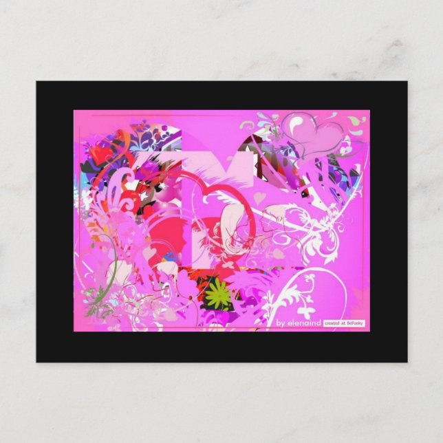 Postal de amor pop (Anverso)