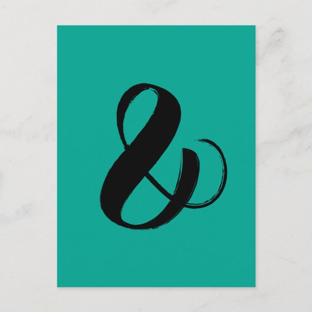 postal de Ampersand (Anverso)