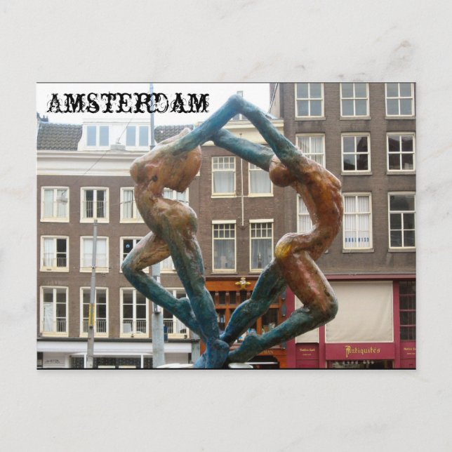 Postal de Amsterdam (Anverso)