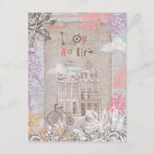 Postal de Amsterdam de Vintage