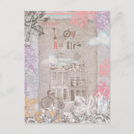 Postal de Amsterdam de Vintage