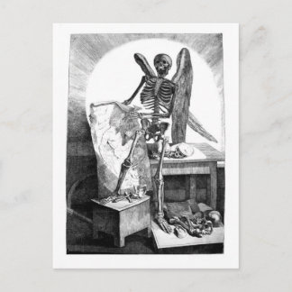 Postal de Anatomía de Mans