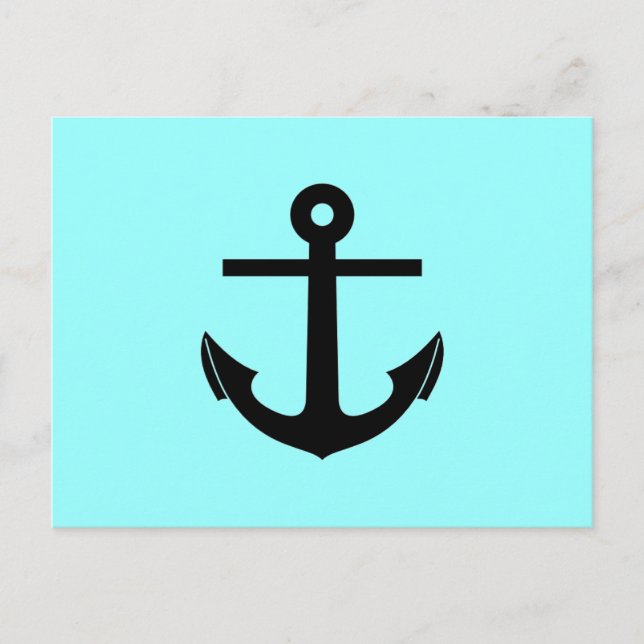 Postal de anclaje vintage (Anverso)