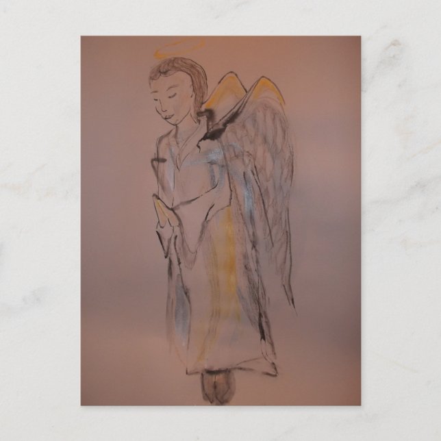 Postal de ángel (Anverso)