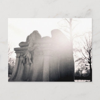postal de ángel de llanto celestial
