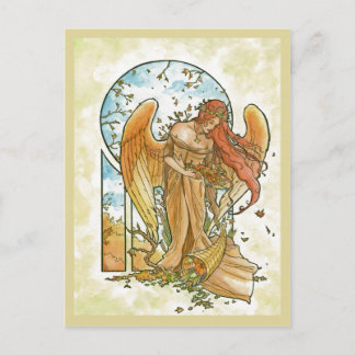 Postal de Ángel de Otoño