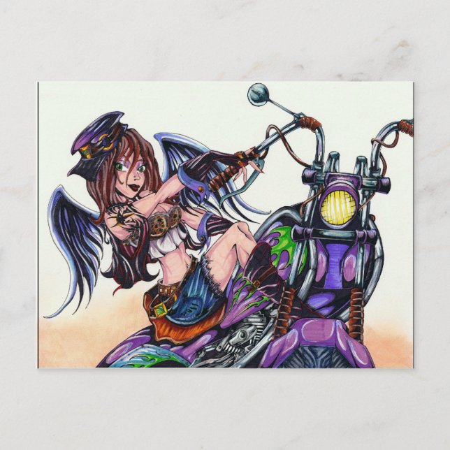 Postal de ángeles de Froggers (Anverso)