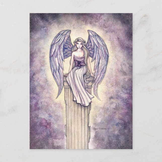 Postal de Angel's Perch por Molly Harrison (Anverso)