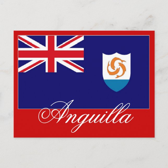 postal de Anguila (Anverso)
