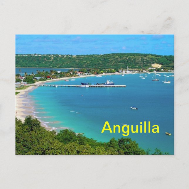 postal de Anguila (Anverso)