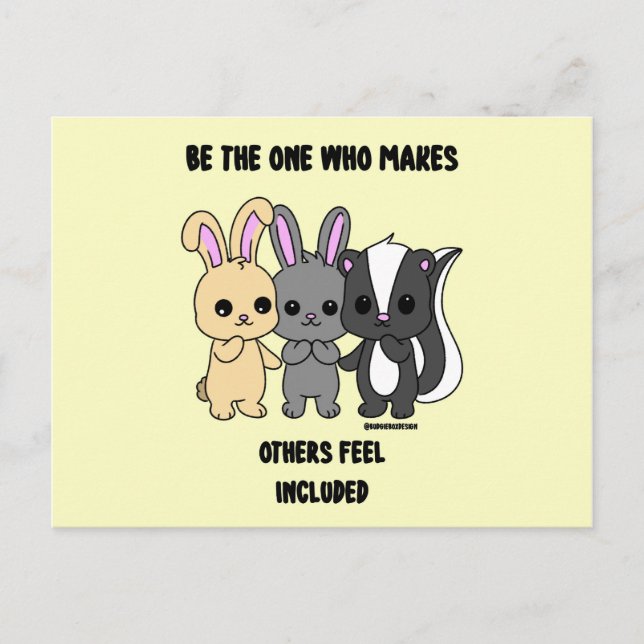 Postal de animales de corte (Anverso)