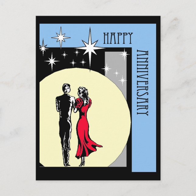 Postal de aniversario feliz (Anverso)