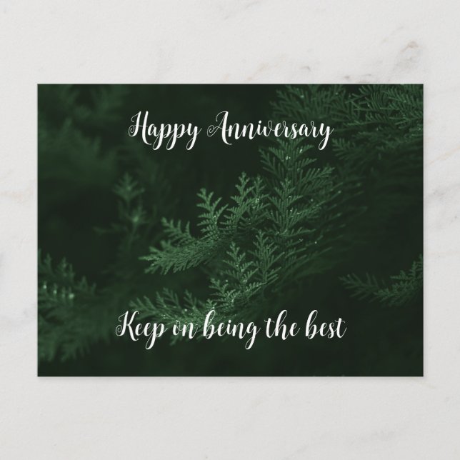 Postal de aniversario feliz (Anverso)