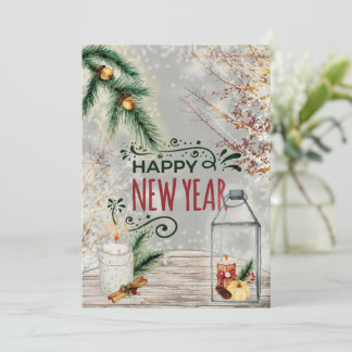 postal de Año Nuevo