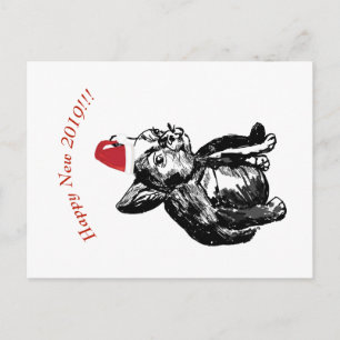 Postal de Año Nuevo