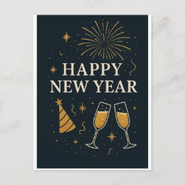 Postal de Año Nuevo