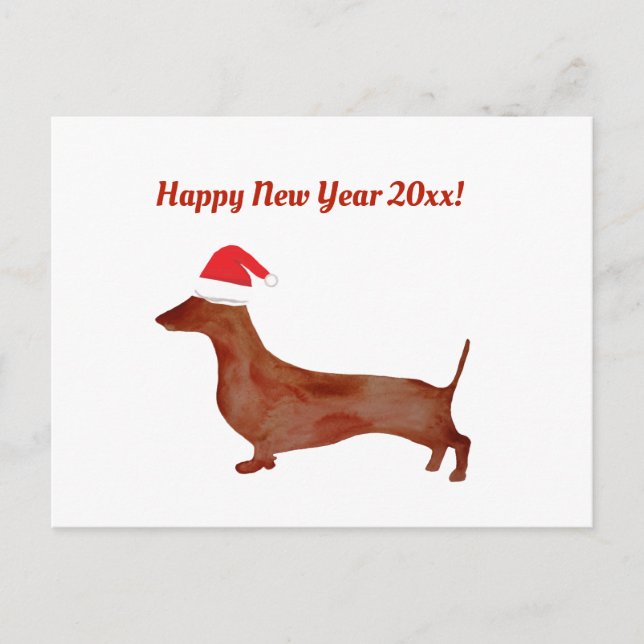 Postal de Año Nuevo (Anverso)