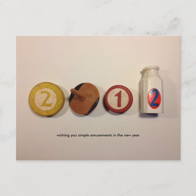 Postal de Año Nuevo 2012 (Anverso)