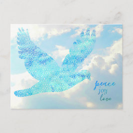Postal de Año Nuevo de Peace Dove
