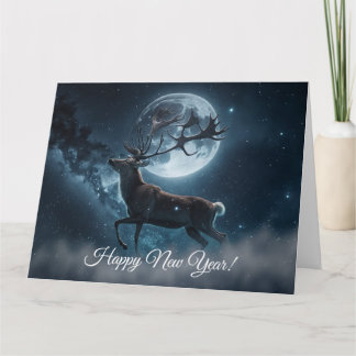 Postal de Año Nuevo feliz