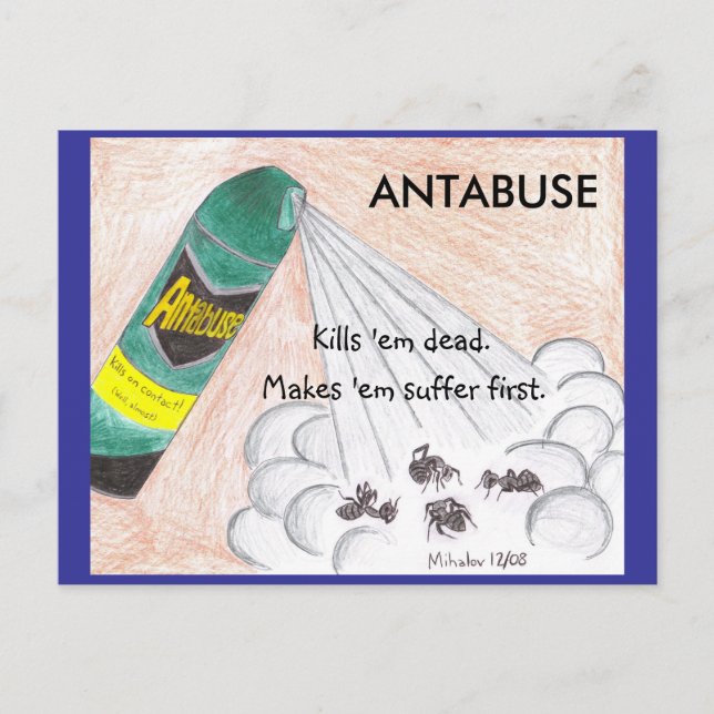 postal de ANTABUSE (Anverso)