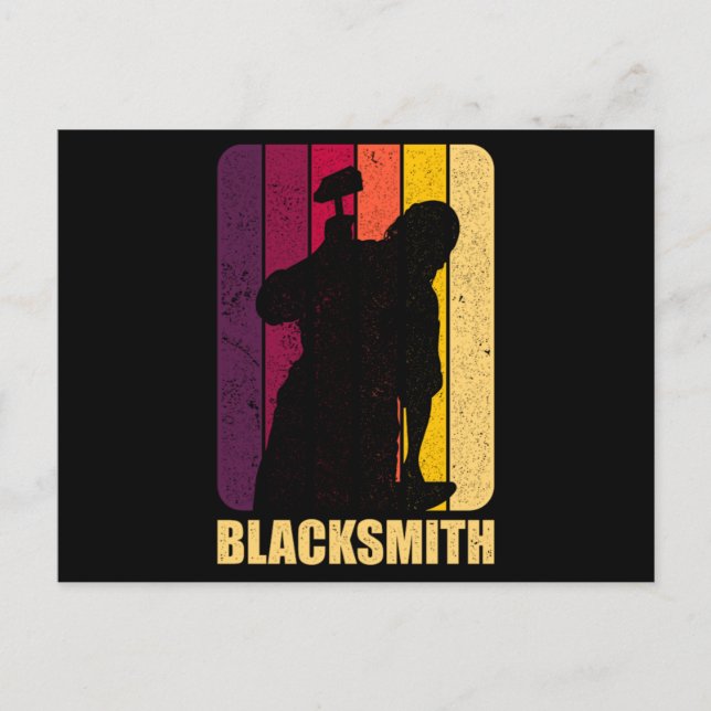 Postal De Anuncios 100.Blacksmith Blacksmithing Metalworker Gift (Anverso)
