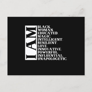 Postal De Anuncios 1 Mujer Negra Dice Soy Manuel.Png