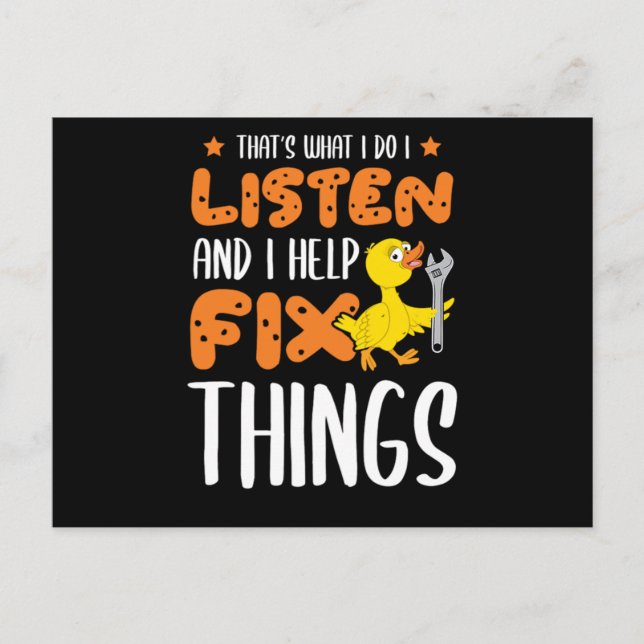 Postal De Anuncios 26.Pato de goma para los amantes del pato (Anverso)