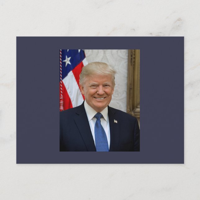 Postal De Anuncios 45 presidente Donald Trump (Anverso)