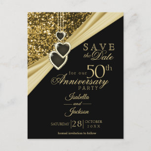 Postal De Anuncios 50° Aniversario del Purpurina de Oro - Salven la f