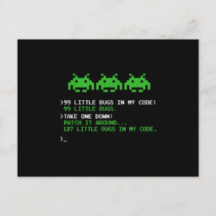 Postal De Anuncios 99 Little Bugs In The Code Software Engineer