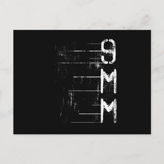 Postal De Anuncios 9MM Gun Ammo Firing Range Target Practice Hunting (Anverso)