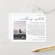 Actualización de fotos de postergación de boda Let