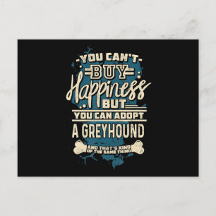 Postal De Anuncios Adoptar una camiseta de Greyhound T-Shirt para res