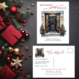 Postal De Anuncios Adornando nuevos pasillos Nueva casa Navidad Mudan