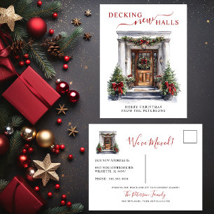 Postal De Anuncios Adornando nuevos pasillos Nueva casa Navidad Mudan