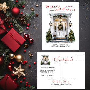 Postal De Anuncios Adornando nuevos pasillos Nueva casa Navidad Mudan