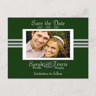 Postal De Anuncios Agrega tu propia foto - Verde